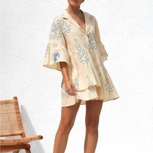 COMMENSE Italian Sun Oversized Dress